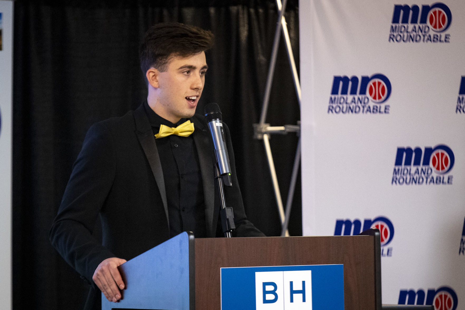 Midland Roundtable Athlete of the Year awards ceremony